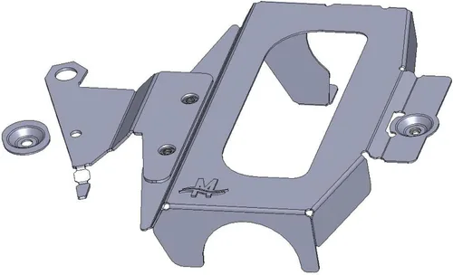 Vista 8 de Protector antirrobo para gatos V2, compatible con Toyota RAV4 Prime 2021-2025 - Miller CAT protección de convertidor catalítico de acero inoxidable