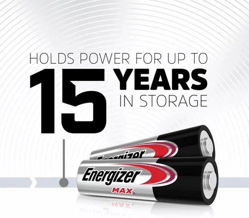 Vista 4 de Energizer - Pilas AA MAX (paquete de 48 unidades), baterías alcalinas doble A