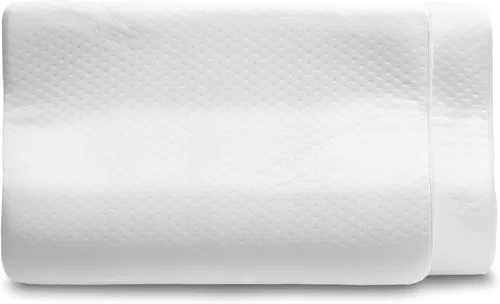 Vista 2 de Tempur-Pedic Med Neck - Paquete de 2 almohadas, estándar, color blanco, 2