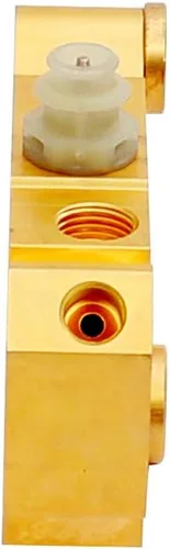Vista 5 de PV4 172-1361 Válvula dosificadora de latón freno de disco/disco, válvula de combinación de dosificación compatible con Ford Chevy Mopar