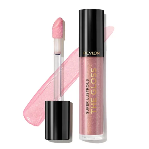 Vista 14 de Revlon - Brillo de labios, Super Lustrous The Gloss, no es pegajoso, acabado de alto brillo 200 Crystal Clear