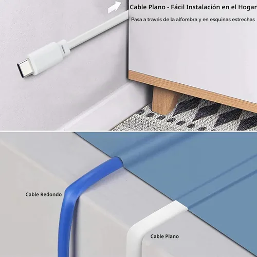 Vista 4 de Cable de extensión de alimentación USB C de 30 pies para cámara