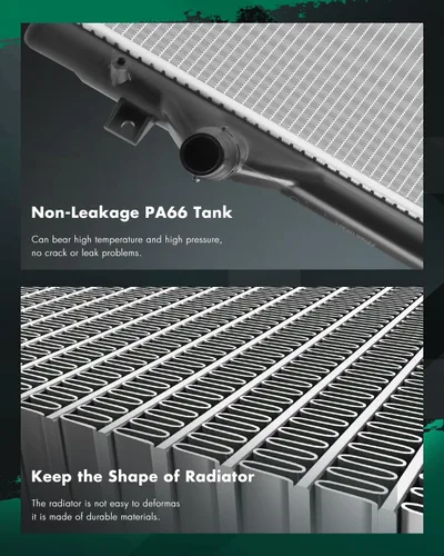 Vista 5 de SCITOO 1755 Radiador Fit 1995-2004 para Toyota para Tacoma 3.4L