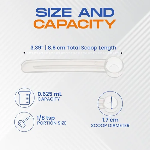 Vista 5 de Citicolina en polvo, colina CDP pura con cucharada (0.35 oz)