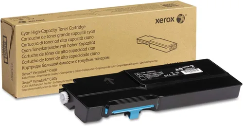 Cartucho de tóner Xerox de alta capacidad cian original (106R03514), 4.800 páginas para uso en VersaLink C400/C405