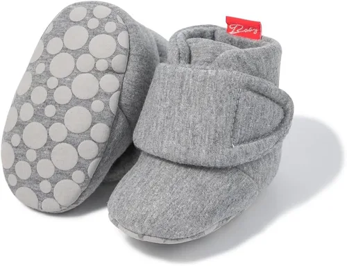 Vista 57 de Sawimlgy - Botines de algodón antideslizantes para recién nacido, con agarre, para cuna o para el invierno