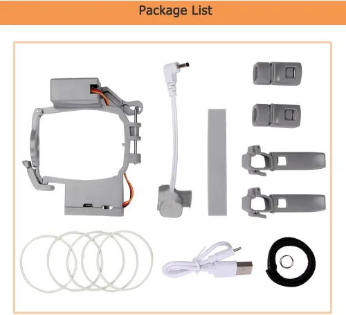 Vista 7 de Air 2S Airdrop Dispositivo de entrega de carga útil, dispositivo de liberación y caída de línea de pesca para DJI Air 2S/Mavic Air 2 Accesorios