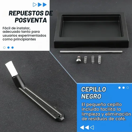 Vista 6 de Low Profile Thin Drip Tray Kit for Traditional Espresso Coffee Machine