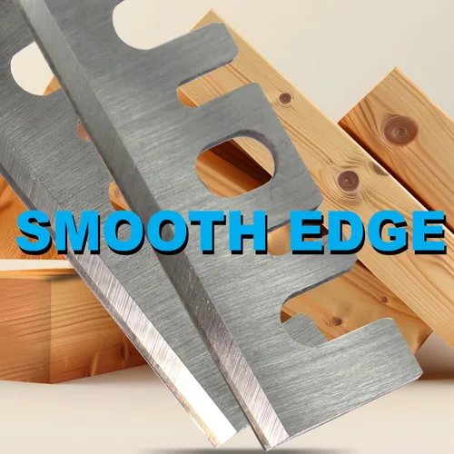 Vista 3 de 3-1/4 cuchillas de cepillado con punta de carburo compatibles neumática pulgadas repuesto resellable para Hitachi F20A 2pcs