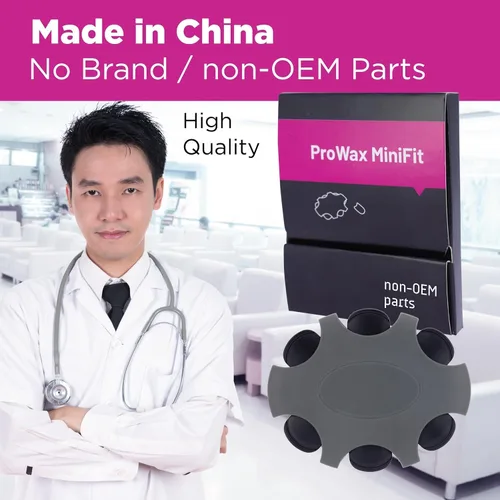 Vista 2 de (3 paquetes) Filtros de cera de repuesto originales Oticon ProWax MiniFit