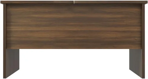 Vista 43 de Mesa auxiliar, mesa de centro emergente, juego de mesa auxiliar adecuada para sala de estar, oficina, balcón, sala de estar familiar, roble Sonoma