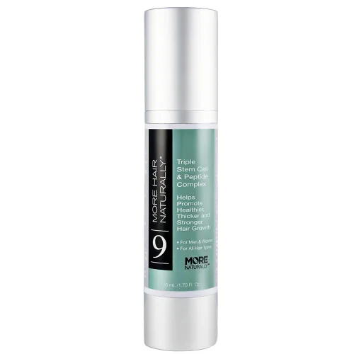 9: Terapia avanzada de células madre para adelgazar el cabello. ayuda a promover un crecimiento del cabello más saludable, más grueso y más fuerte