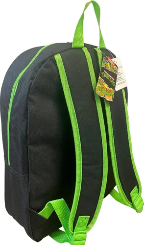 Vista 4 de Ruz Mochila escolar de 15 pulgadas con licencia para niños, Varios colores, Tortugas Ninja