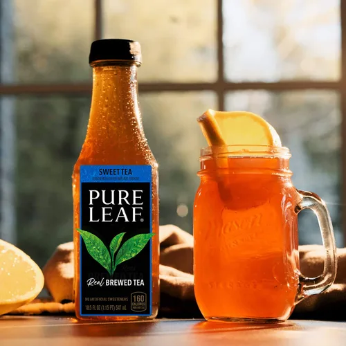 Vista 7 de Pure Leaf Té helado, paquete variado de 3 sabores endulzados, botellas de 18.5 onzas líquidas (paquete de 12)