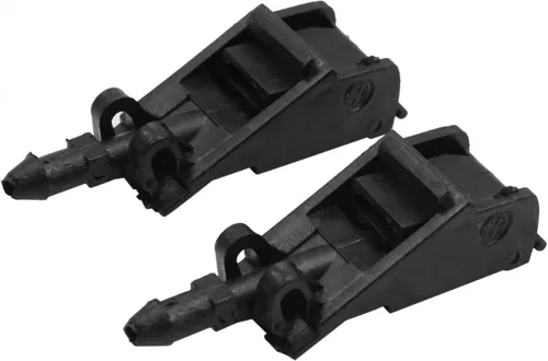 X AUTOHAUX 2 unids 6E0955985 Boquillas de limpiaparabrisas delantero Jet para Volkswagen Jetta 1999-2012 Golf Bora Polo