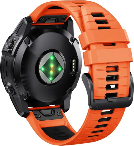 Vista 10 de NotoCity Correa para Fenix 7X Pro/6X Pro Band para Fenix 6X Strap Fenix 7X Band 1.024 in Width Fenix 5X Plus Pulsera para Descent Mk2i/tactix