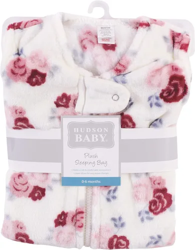 Vista 2 de Hudson Baby Saco de dormir unisex de felpa para bebé, saco, manta