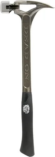 Dead On DOS22S Martillo de acero de 22 onzas (623,6 g), 18 pulgadas (45,7 cm), cara lisa, plateado