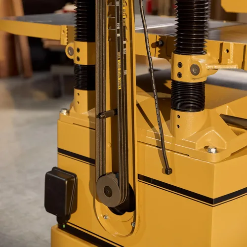 Vista 17 de Powermatic Cepilladora de 20 pulgadas de grosor para carpintería, cabezal de corte de estilo helicoidal con velocidad de alimentación de 4