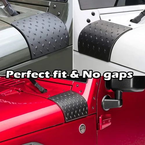 Vista 2 de Danti Eagle Eyes estilo Fury Grid Gladiator Vader Rejilla Frontal Grill – Carcasa frontal capucha Parachoques Guardia de pantalla mate, Negro