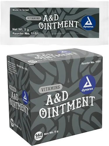 Vista 9 de Dynarex Vitaminas A & D Ungüento sin lanolina – Vitamina A y D ungüento protector para cortes menores, quemaduras, sarpullido del pañal y piel seca