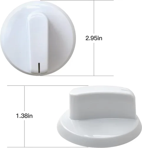 Vista 3 de WE03X25285 Secadora Perilla de Control Principal Secadora Temporizador Perilla Secadora Compatible con General Electric & Hotpoint Dryer Modelos