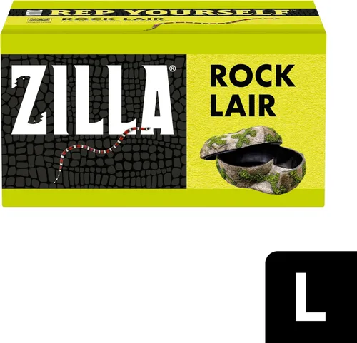 Vista 12 de Zilla Guarida de Roca para Terrario de Mascotas, Escondite para Reptiles para Lagartos, Serpientes y Más, Grande