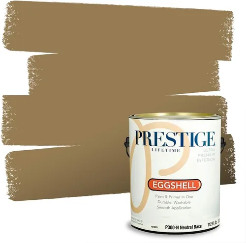 Vista 32 de PRESTIGE Pintura exterior e imprimación en uno, Apalaches, plano, 1 galón