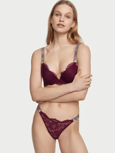 Vista 2 de Victoria's Secret Shine Strap - Ropa interior para mujer, colección muy sexy (XS-XL)