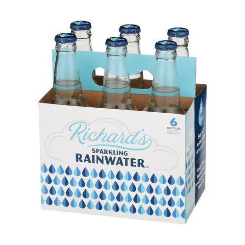 Vista 2 de RICHARD'S RAINWATER Agua de lluvia con gas, 12 FZ