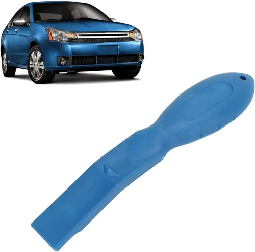 Vista 4 de Herramienta de eliminación de espejo retrovisor para automóvil, herramienta de eliminación de resorte, ergonómico, azul, ABS, plástico, repuesto