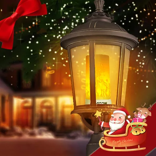 Vista 3 de Luz LED con Efecto de Llama, Lámpara de Llama 4 Modos USB Recargable Luces de Fuego Fogata Interior Farol Decorativo Exterior Lámparas Colgantes