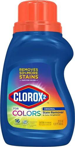 Clorox 2 para colores: quitamanchas y abrillantador de color, 22 onzas (el embalaje puede variar)