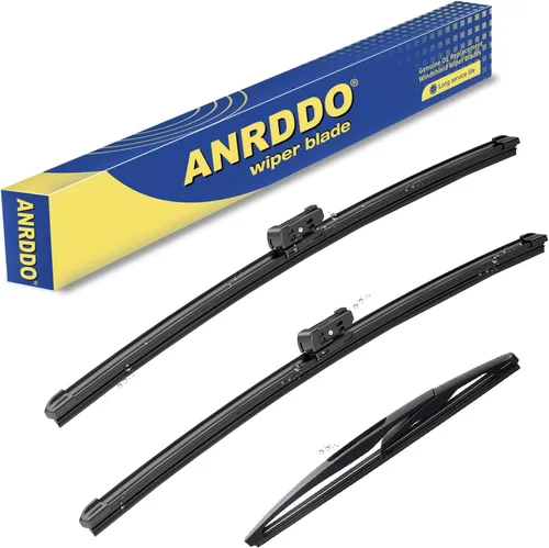 Vista 22 de ANRDDO Repuesto de limpiaparabrisas para limpiaparabrisas Jeep Wrangler