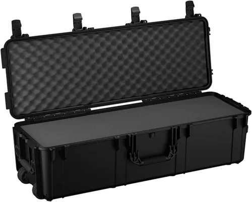 Vista 7 de Condition 1 Estuche rígido vacío impermeable de 45 pulgadas con ruedas, color negro