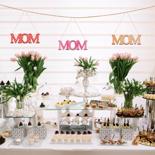 Vista 253 de Adornos de Letras de Madera PAPÁ para Pintar de 7 Pulgadas, Tamaño Grande, Recorte de Papi de Madera para el Día del Padre, DIY en Blanco, Madera