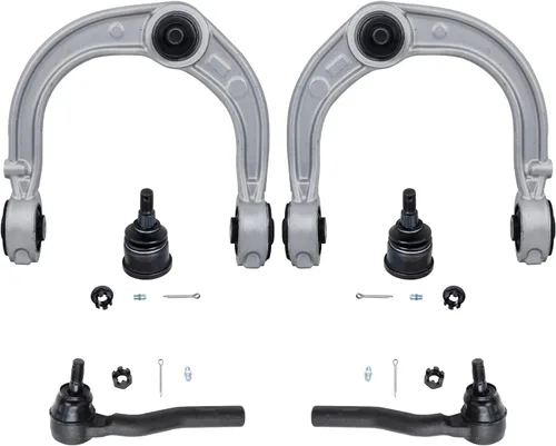 Vista 149 de Detroit Axle - Kit de extremo delantero para Chrysler 300 Dodge Charge 2011-2018 Challenger, 2 brazos de control traseros inferiores, 2 barras