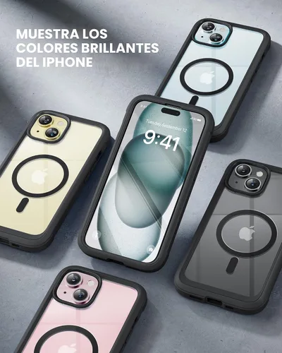 Vista 8 de Miracase - Funda de batería para iPhone SE/8, funda de carga inteligente, compatible con Carplay compatible con SE y 8, color negro