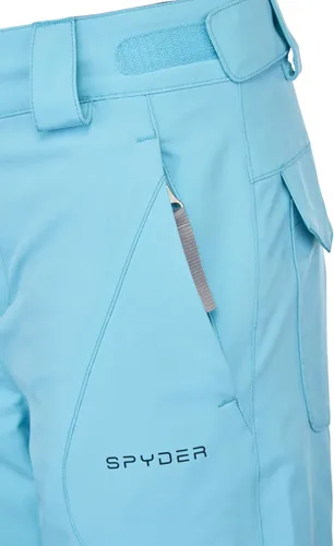 Vista 6 de Spyder Pantalón de esquí Olympia para niñas Bahama Azul Negro