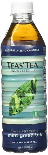 Vista 8 de Teas' Tea Té verde de jazmín sin azúcar, 16.9 onzas (paquete de 12) orgánico, sin azúcar, 0 calorías