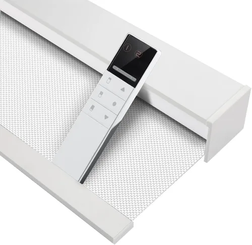 Vista 40 de Zshine Persianas opacas motorizadas con ancho personalizado (23-95 pulgadas), persianas enrollables inalámbricas y recargables con control remoto