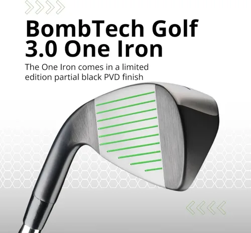 Vista 5 de BombTech Golf - Hierro Uno - Lanza Bombas Bajas Penetrantes con Facilidad