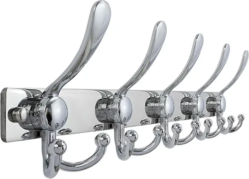 Vista 65 de Dseap Perchero de pared 2.0 Pro: resistente 300% más grueso, montaje en perno de 16 pulgadas, ganchos de pared de acero inoxidable para ropa