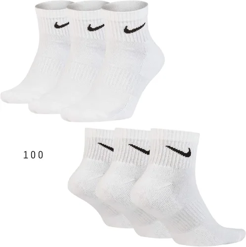 Vista 4 de Nike Everyday - Calcetines de entrenamiento hasta el tobillo (3 pares)