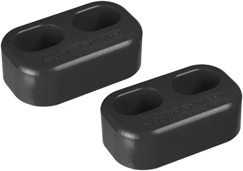 CravenSpeed Bujes de puerta Mazda MX-5 Miata (Negro) | Fabricado en Estados Unidos | Compatible con NA, NB, NC, ND