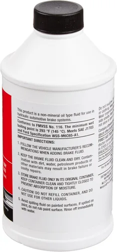 Vista 2 de Genuine Ford Fluid PM-1-C Líquido para frenos de vehículos de alto rendimiento, 12 oz.