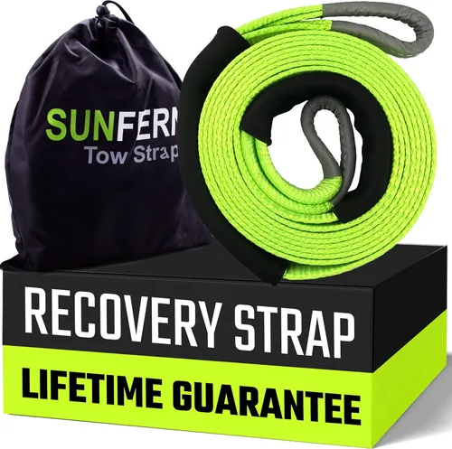 Vista 10 de Sunferno Tree Saver - Correa de cabrestante salvadora de árboles certificada de 35,000 libras Equipa con confianza tu línea de cabrestante 3