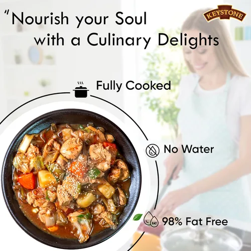 Vista 6 de Carne de pollo en lata Keystone Meats totalmente natural