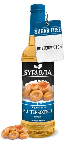 Vista 26 de Syruvia - Jarabe de café sin azúcar, jarabe con sabor a lavanda para bebidas, lattes y postres, 25.4 onzas líquidas