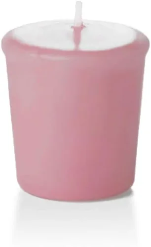 Vista 30 de Yummi - Velas votivas sin aroma, 15 horas de combustión, color blanco. 9 por paquete